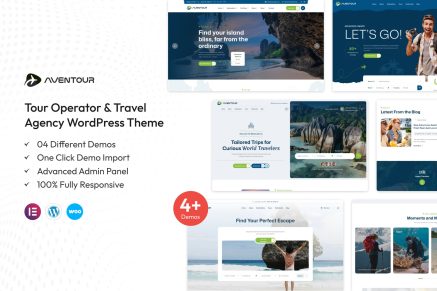 Aventour – Tour & Travel Agency WordPress Theme