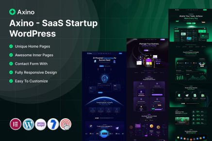 Axino – SaaS Startup WordPress