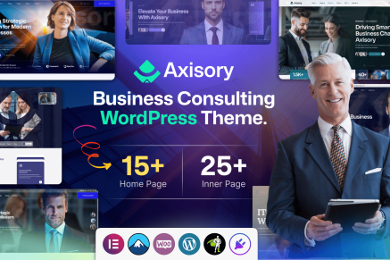 Axisory – Business Consulting WordPress