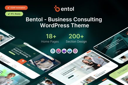 Bentol – Business Consulting WordPress Theme