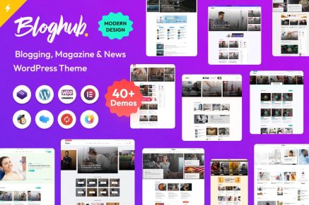 Blog & Magazine WP Theme with AI Writer Generator