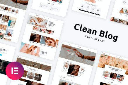 Blog4Life –  Blog & Magazine Elementor Template Kit