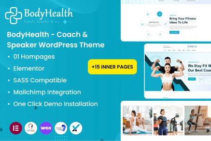 BodyHealth | Fitness & Workout WordPress Theme