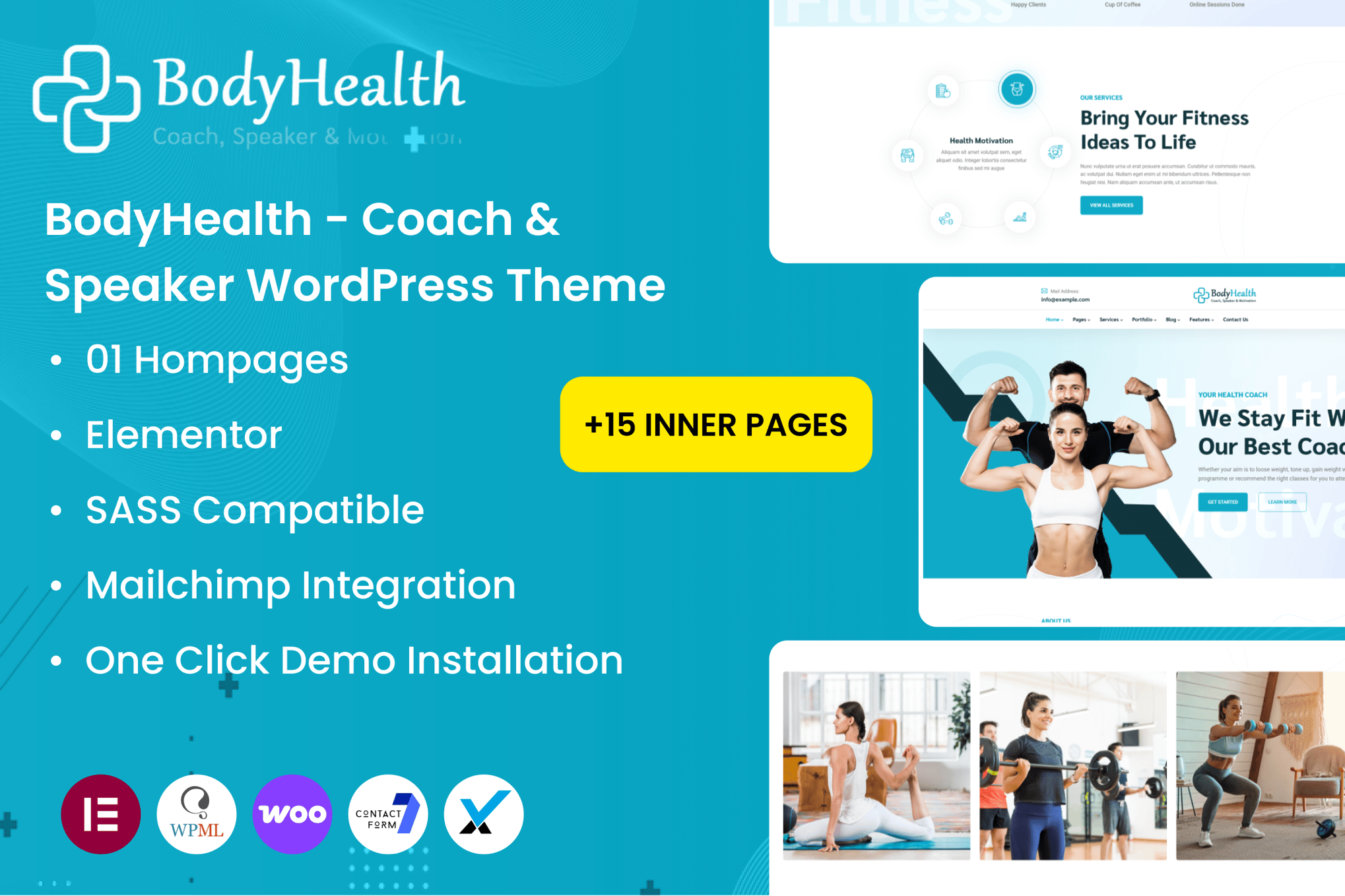 BodyHealth | Fitness & Workout WordPress Theme