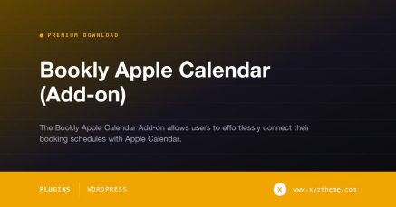 Bookly Apple Calendar (Add-on)