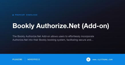 Bookly Authorize.Net (Add-on)