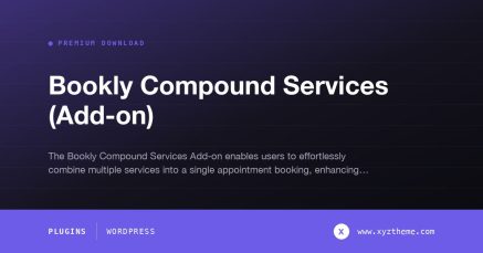 Bookly Compound Services (Add-on)