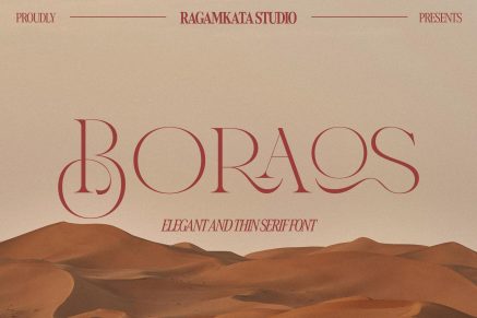 Boraos – Elegance Serif Font