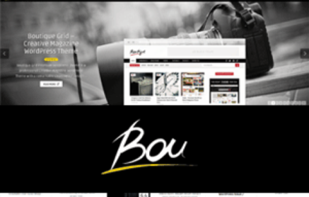 Bou – Personal News Review / Magazine Theme