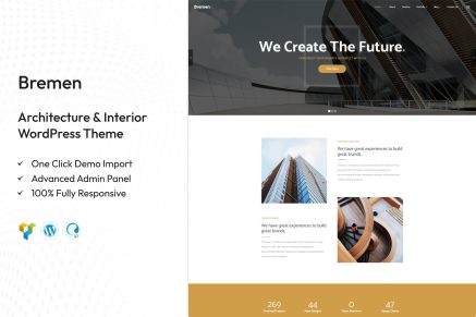 Bremen – Architecture & Interior Design WordPress