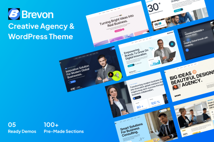 Brevon – Business Consulting WordPress Theme