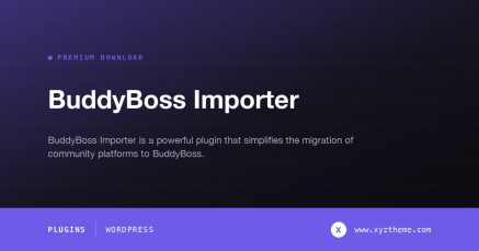 BuddyBoss Importer