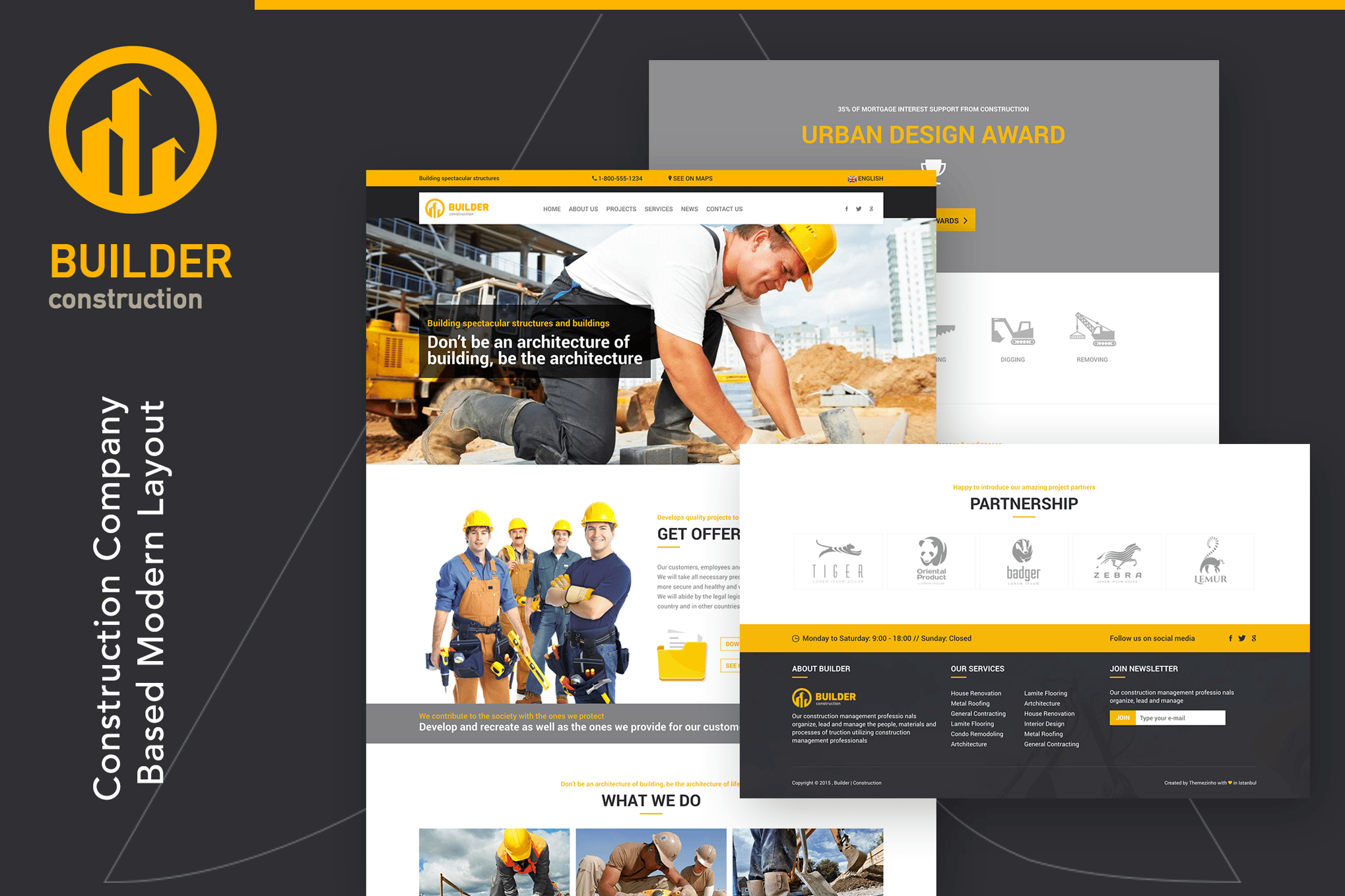 Builder | Construction HTML Template
