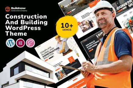Buildnow – Construction & Building WordPress Theme