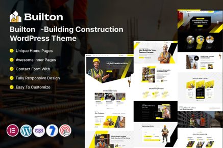 Builton – Building Construction WordPress