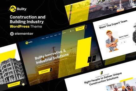 Builty – Construction WordPress Theme