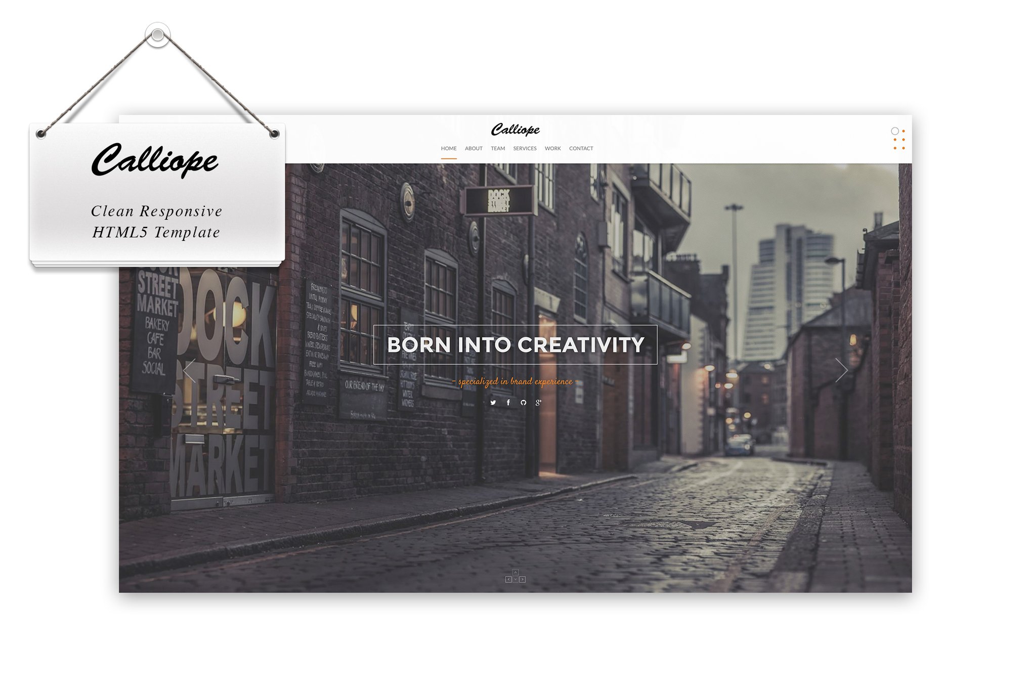Calliope – Clean Responsive HTML5 Template