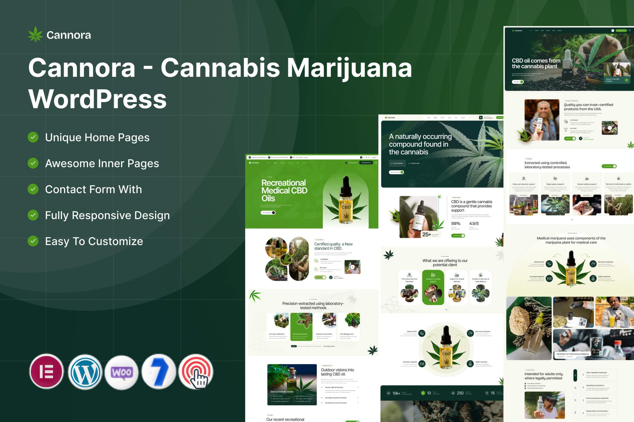 Cannora – Cannabis Marijuana WordPress