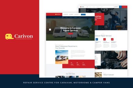 Carivon – Repair Service Centre for Caravan HTML
