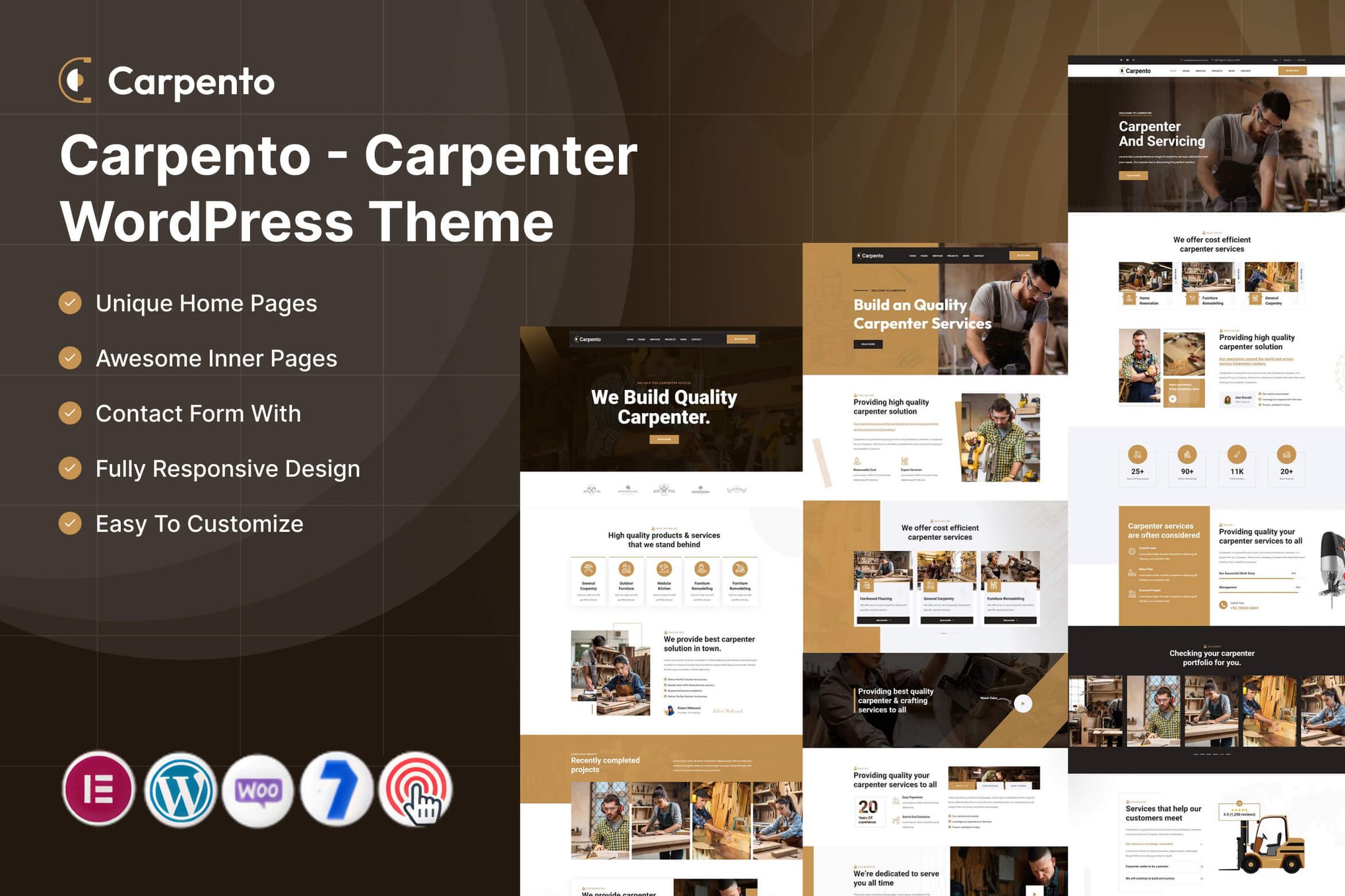 Carpento – Carpenter WordPress Theme