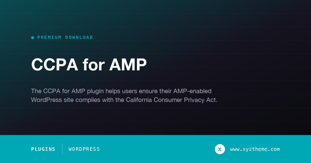 CCPA for AMP