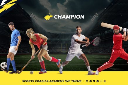 Champion – Sports Club WordPress Theme