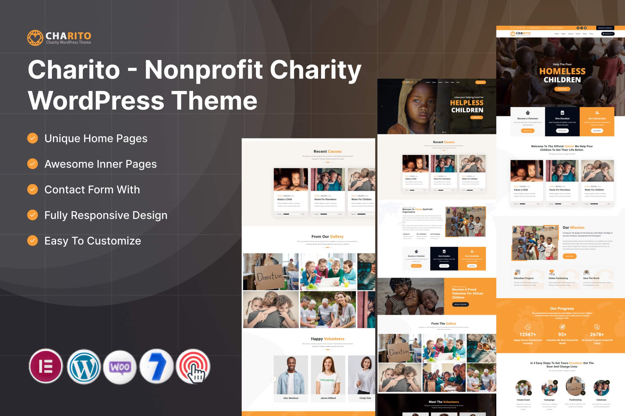 Charito – Nonprofit Charity WordPress Theme