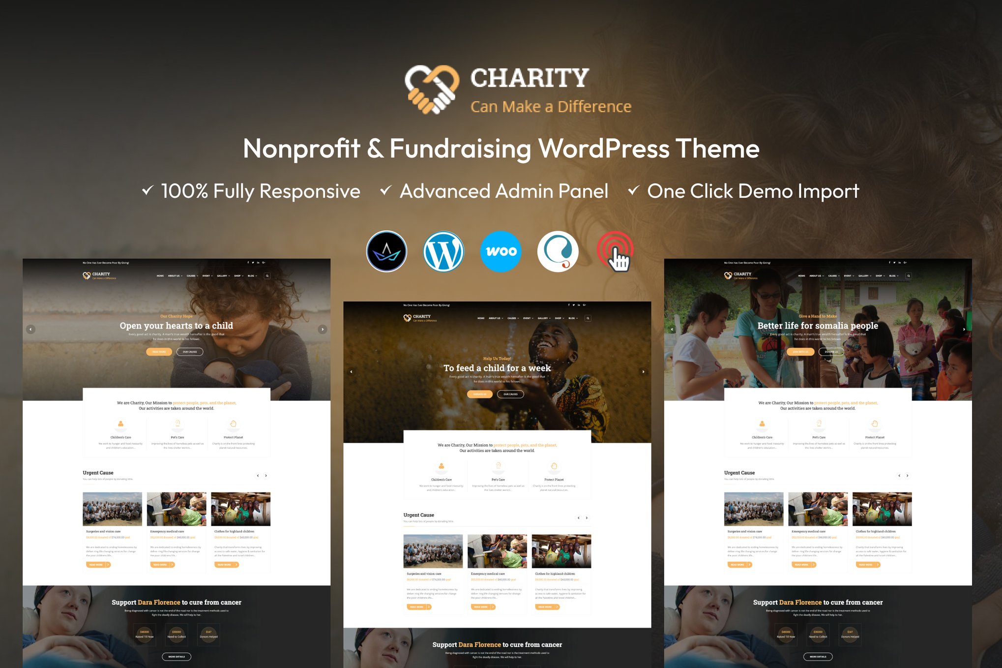 Charity – Nonprofit & Fundraising WordPress Theme