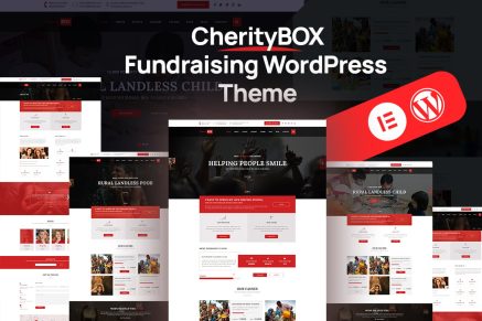 CharityBOX- Fundraising WordPress Theme