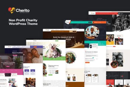 Cherito – Non Profit Charity WordPress Theme
