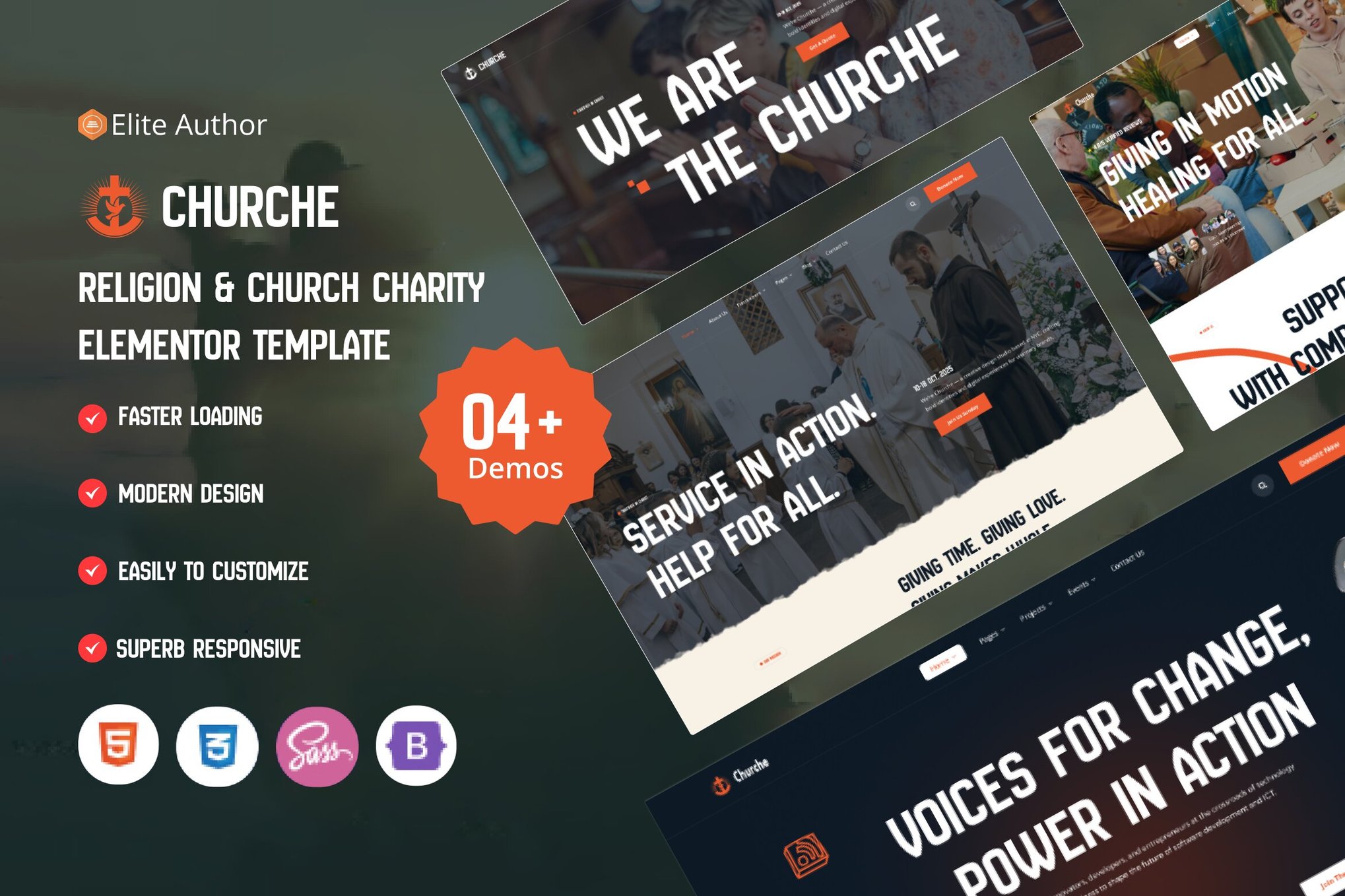 Churche – Religion & Church WordPress Theme
