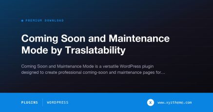Coming Soon and Maintenance Mode by Traslatability