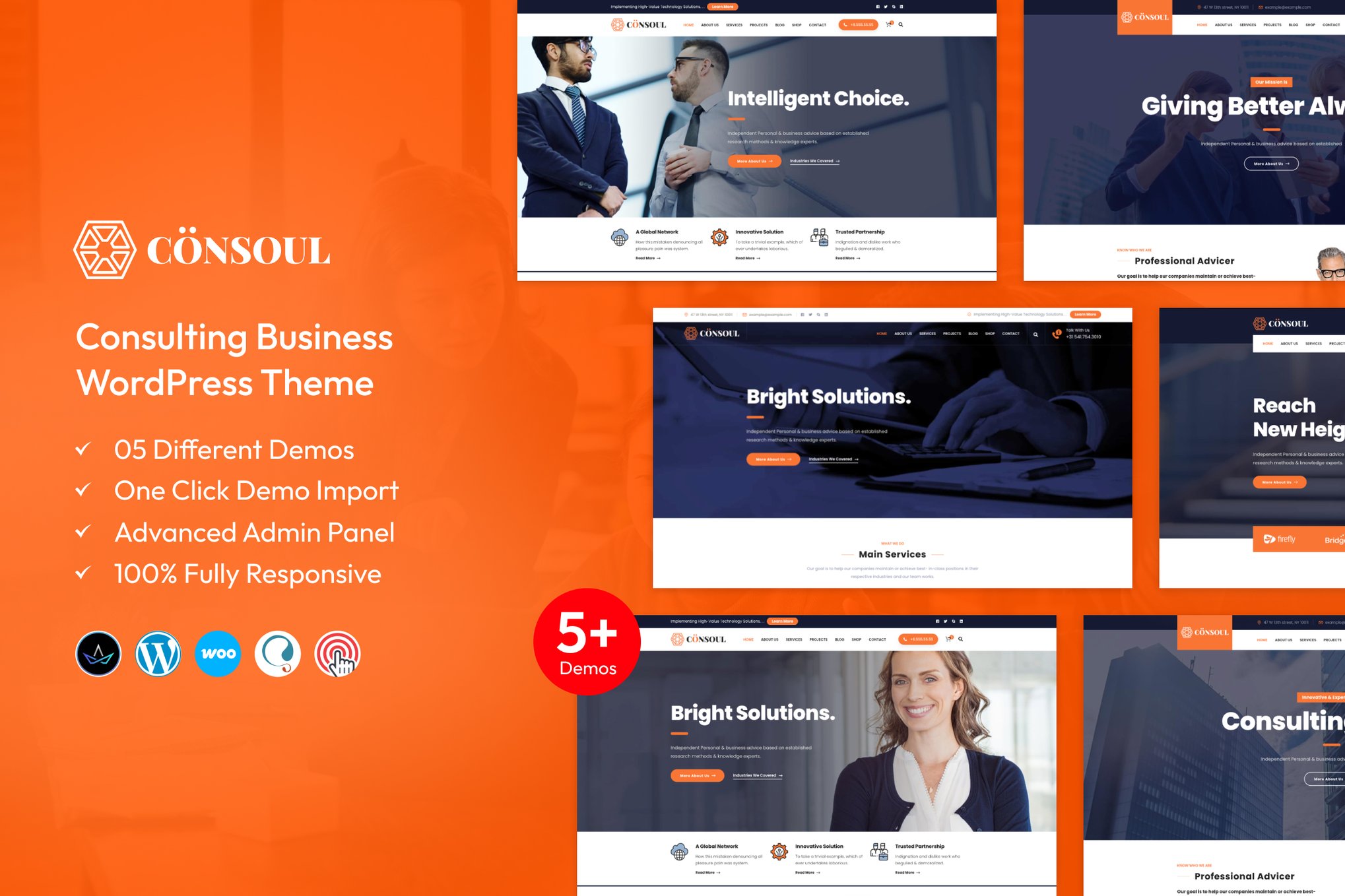Consoul – Consulting Business WordPress Theme