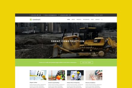 Constructo – HTML Construction & Business Template