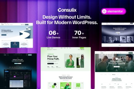 Consulix – Business, Consulting WordPress Theme