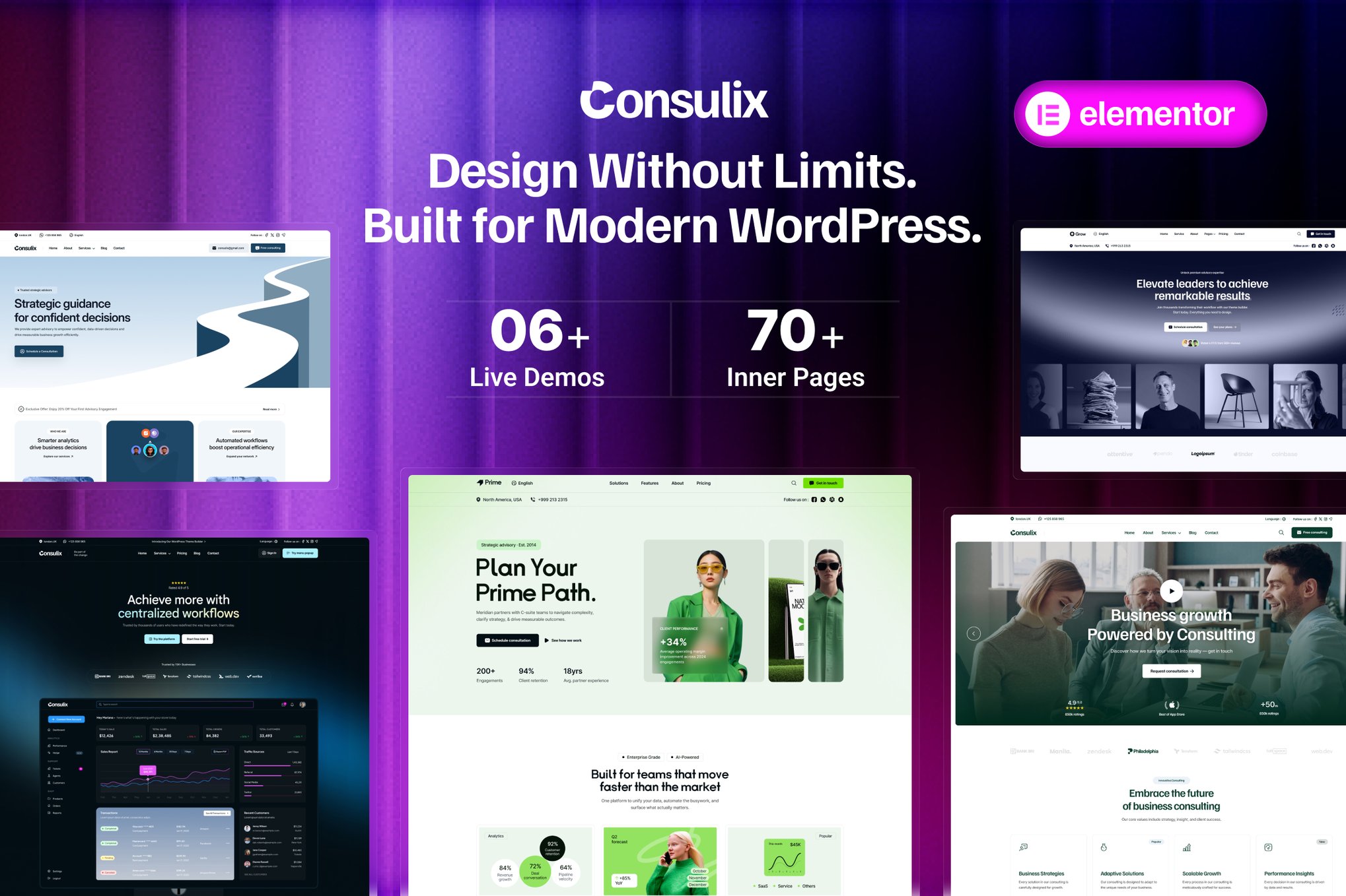 Consulix – Business, Consulting WordPress Theme