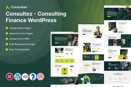 Consultez – Consulting Finance WordPress