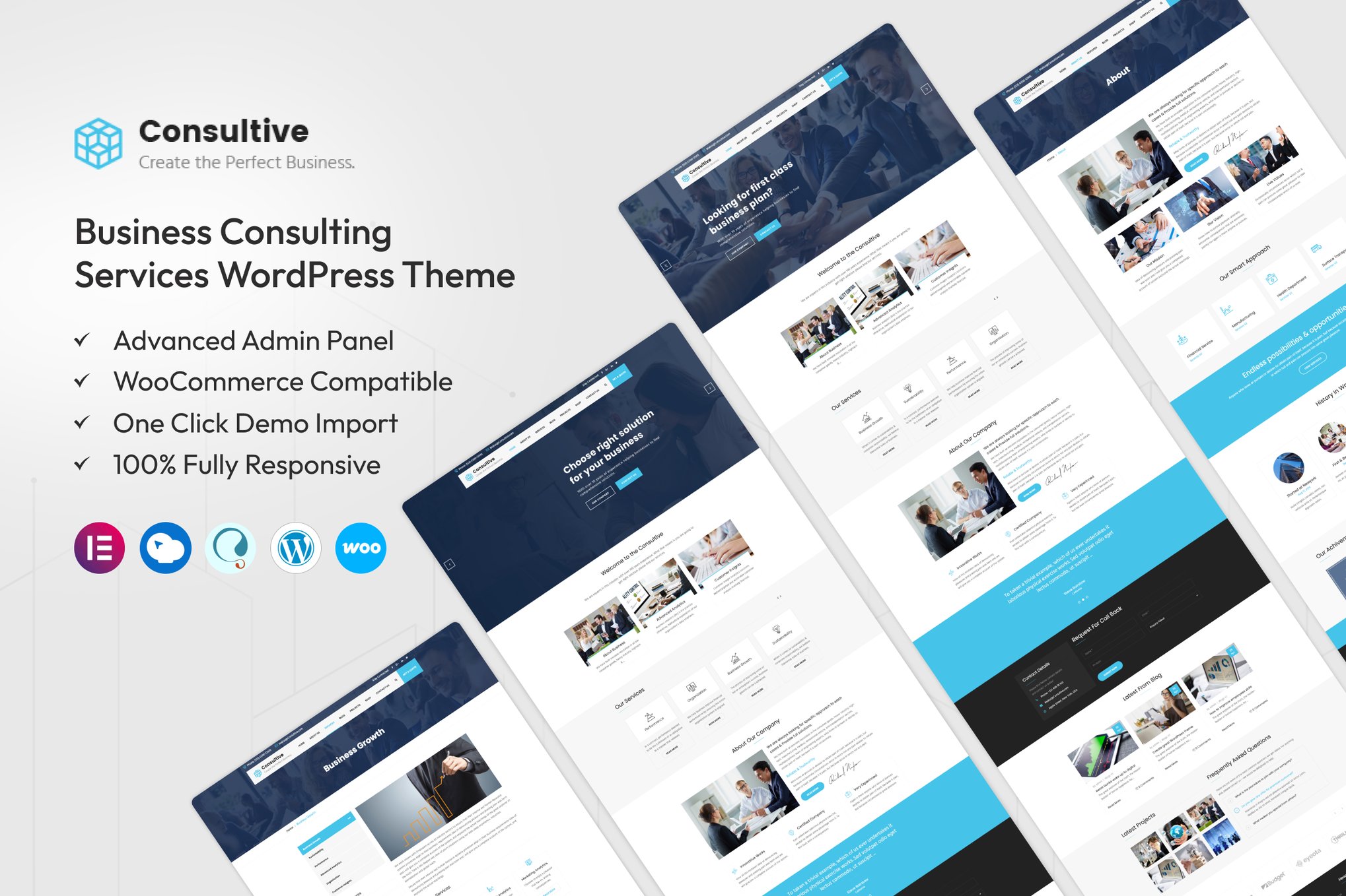 Consultive – Business Consulting WordPress Theme