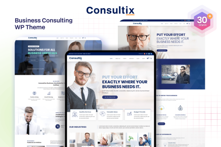 Consultix – Business Consulting WordPress Theme