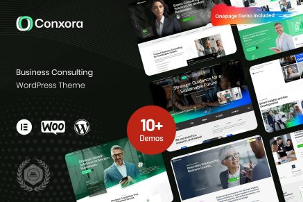 Conxora – Business Consulting WordPress Theme