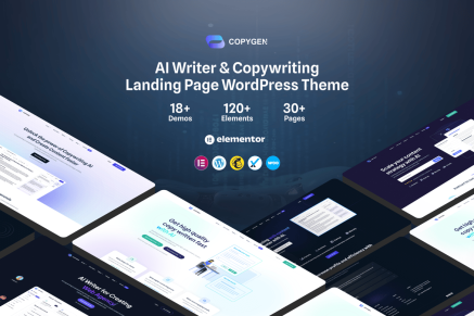 CopyGen – AI Writer & Copywriting WordPress Theme