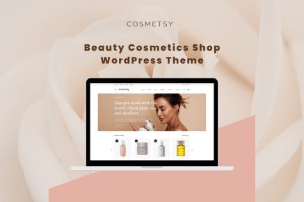Cosmetsy – Beauty Cosmetics Shop Theme