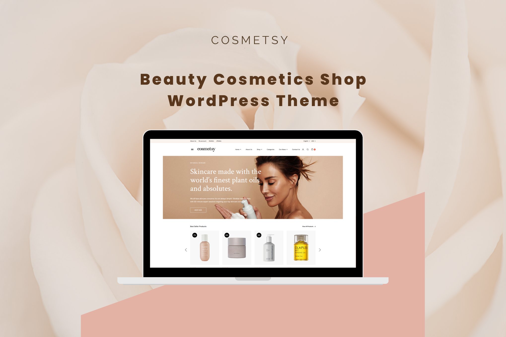 Cosmetsy – Beauty Cosmetics Shop Theme