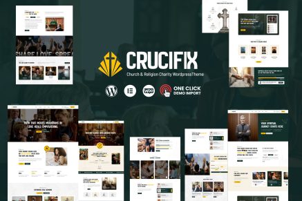 Crucifix – Church WordPress Theme