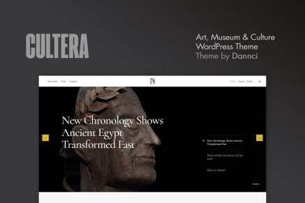 Cultera – Art, Culture & Entertainment Magazine WP