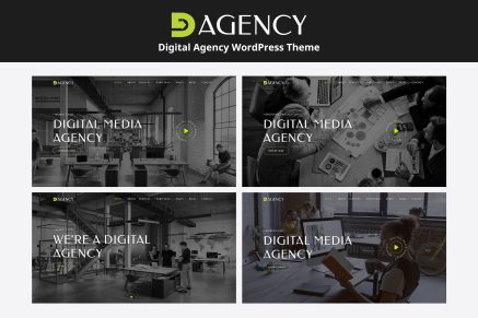 Dagency – Digital Agency WordPress Theme