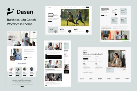 Dasan – Business, Coach & Mentor WordPress Theme