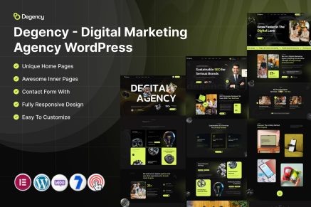Degency – Digital Marketing Agency WordPress