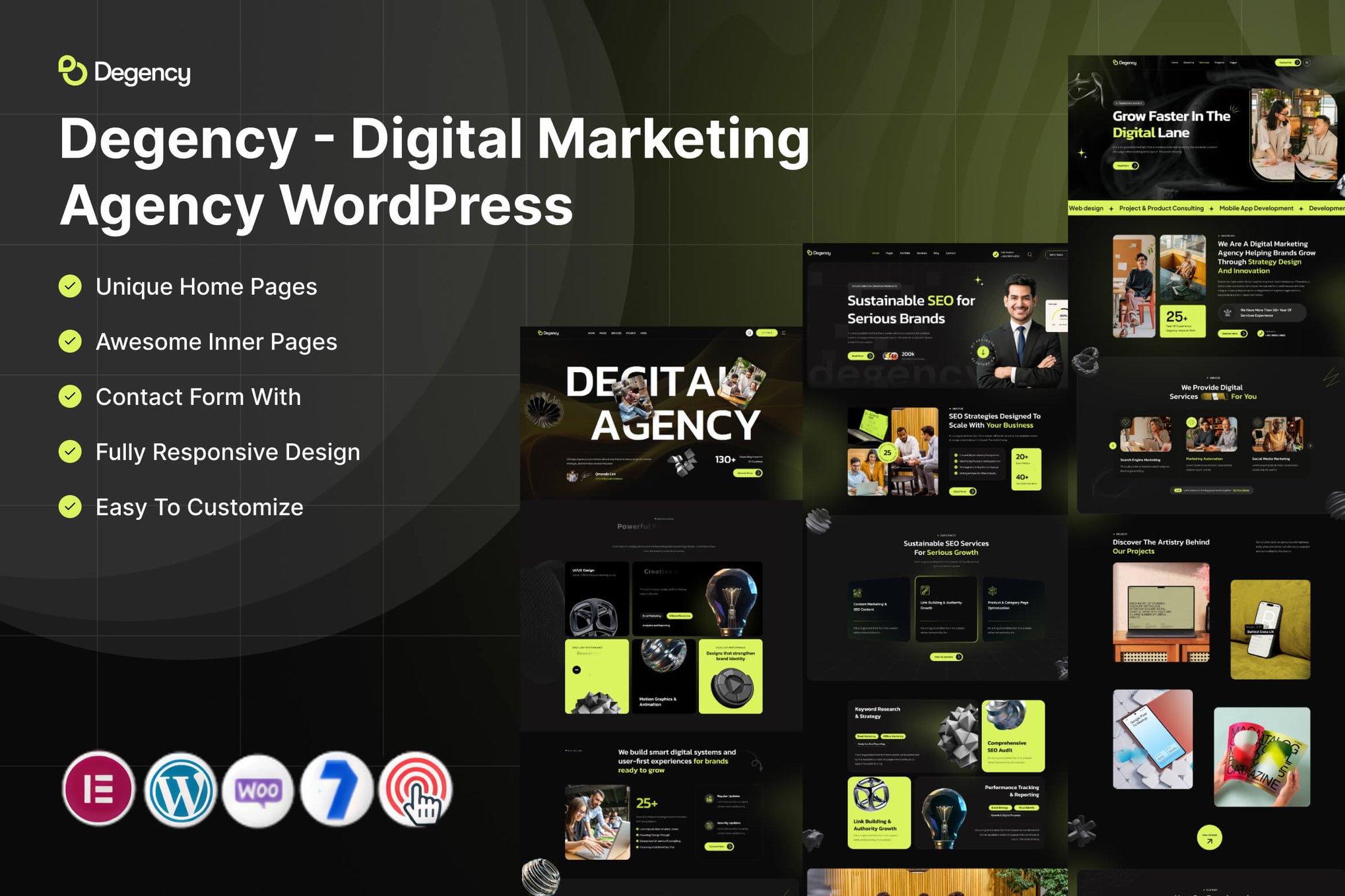Degency – Digital Marketing Agency WordPress