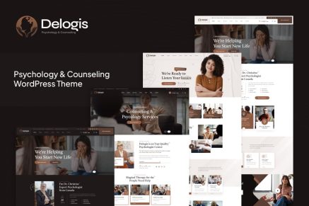 Delogis – Psychology & Counseling WordPress Theme